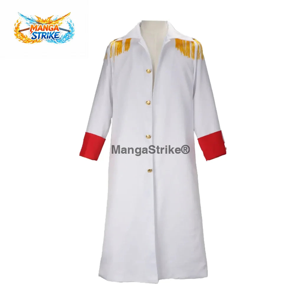 Marine Vice Admiral Cosplay Costume Kizaru Cloak Men Cloak Coat Suit