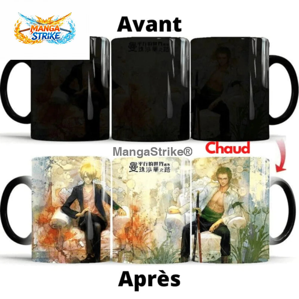 Mug One Piece - Magique Sanji & Zoro - Sanji x Zoro - Mug