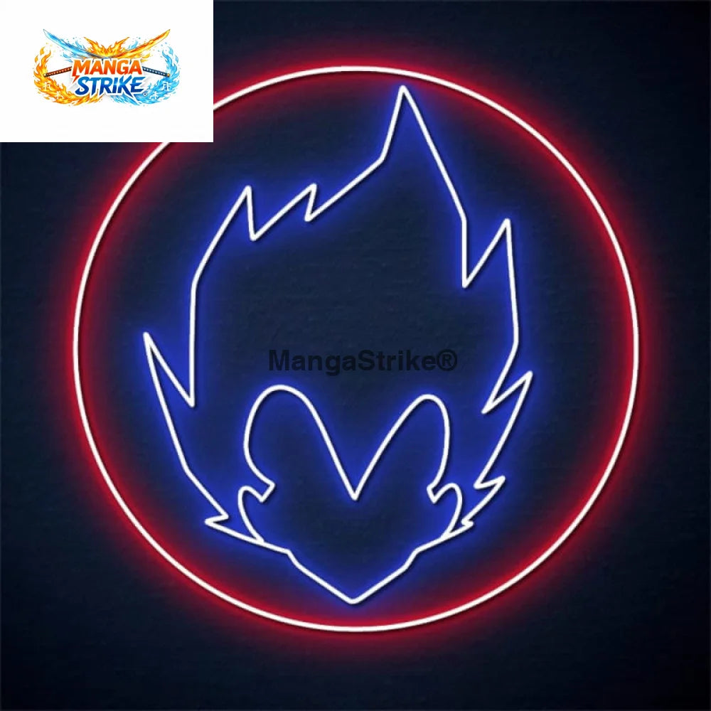 Néon Dragon Ball Z - Vegeta - 30X23cm - decoration