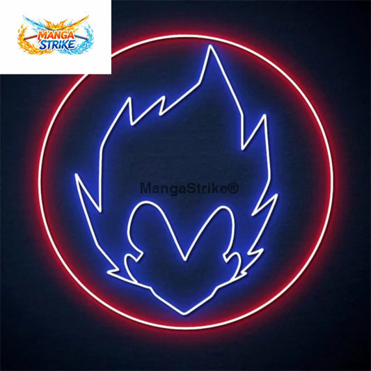 Néon Dragon Ball Z - Vegeta - 30X23cm - decoration