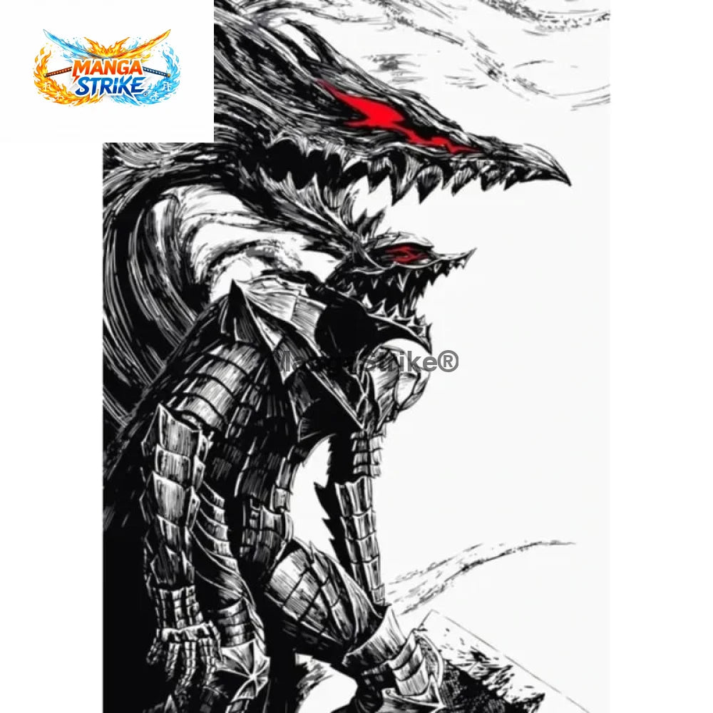 Poster Berserk - Guts ’Armure du Chevalier Noir’