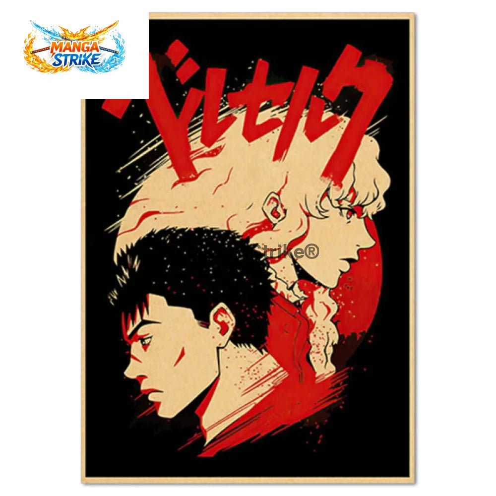 Poster Berserk - Guts et Griffith