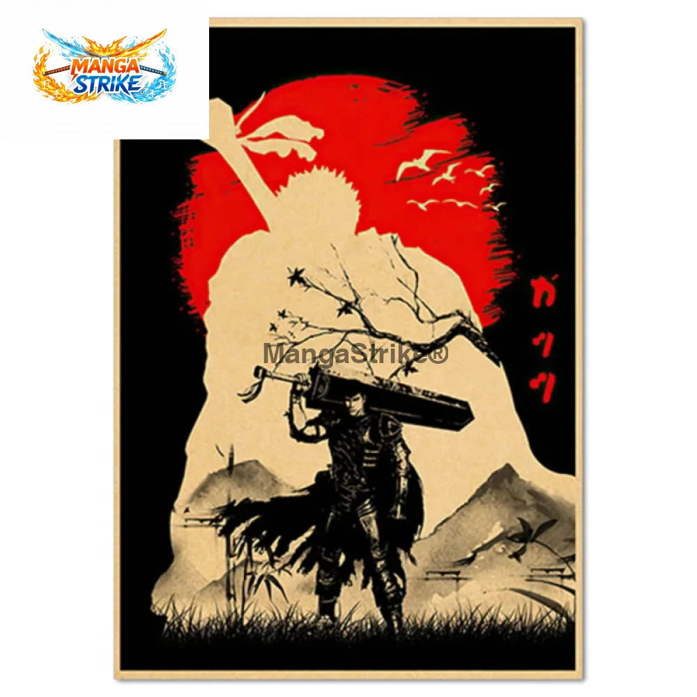 Poster Berserk - Guts ’L’aventurier’