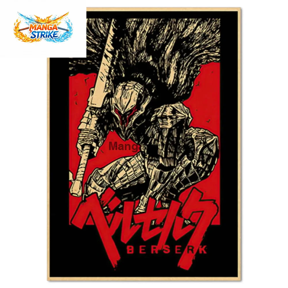 Poster Berserk - Guts ’Mad Dog’