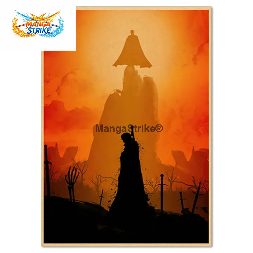 Poster Berserk - Guts vs Griffith