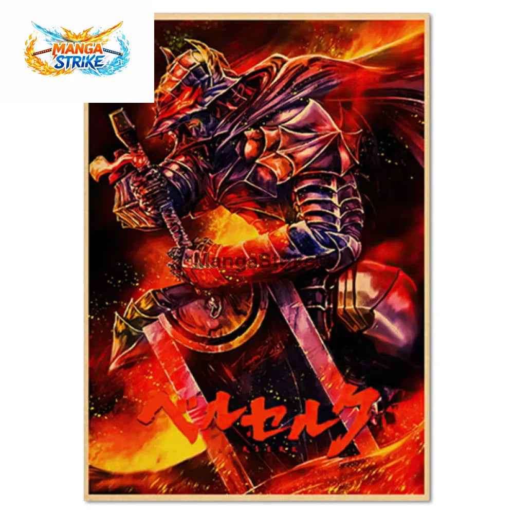 Poster Berserk - Le Chevalier Noir