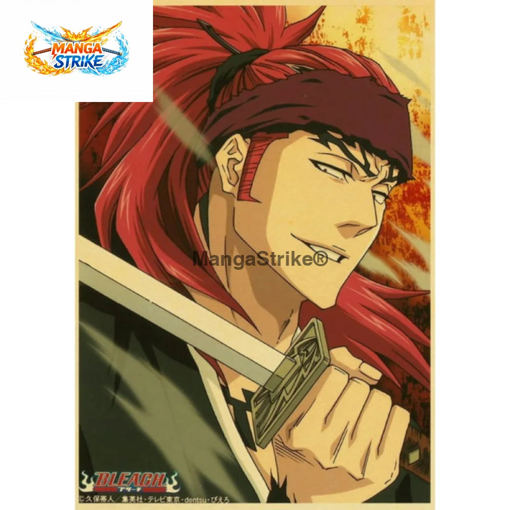 Poster Bleach - Abaraï Renji - Renji Abaraï