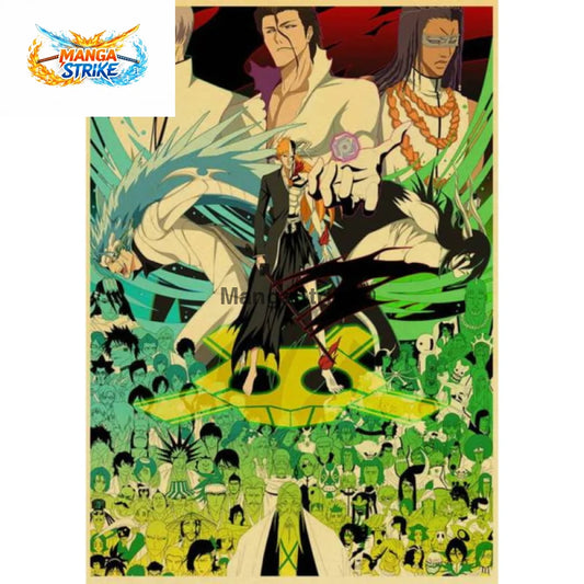 Poster Bleach - Bataille de Karakura - Bataille de Karakura