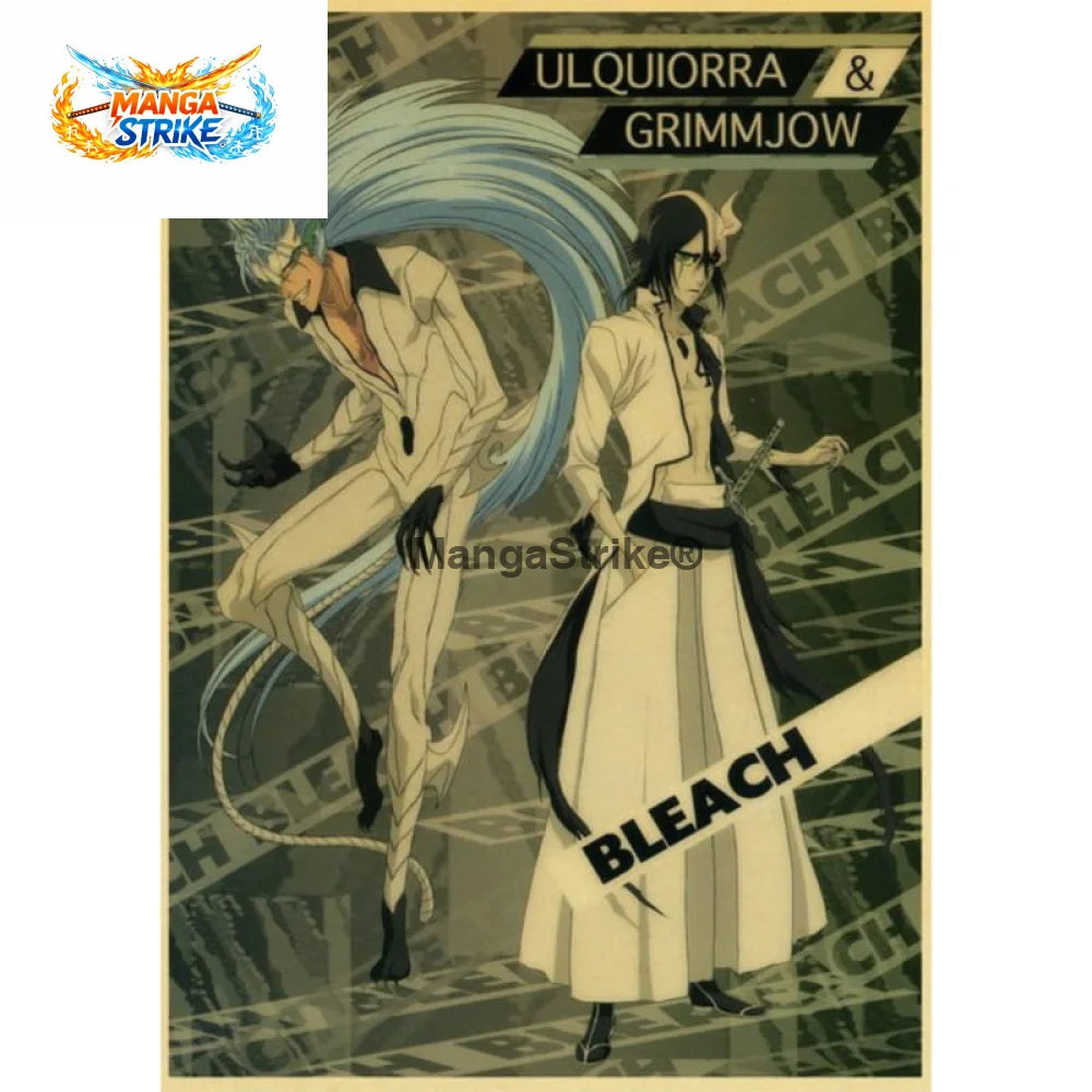 Poster Bleach - Ulquiorra x Grimmjow - Ulquiorra x Grimmjow