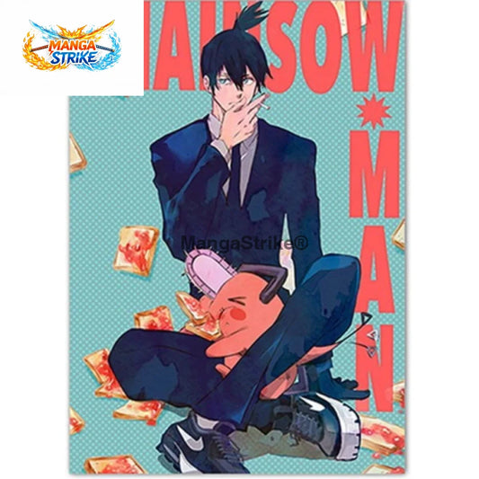 Poster Chainsaw Man - Aki Hayakawa - Aki Hayakawa