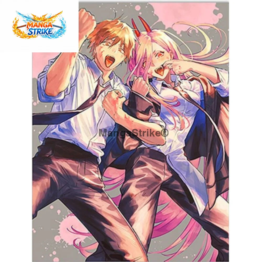 Poster Chainsaw Man - Denji x Power - Denji x Power