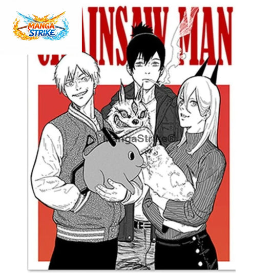 Poster Chainsaw Man - Equipe Aki - Equipe Aki
