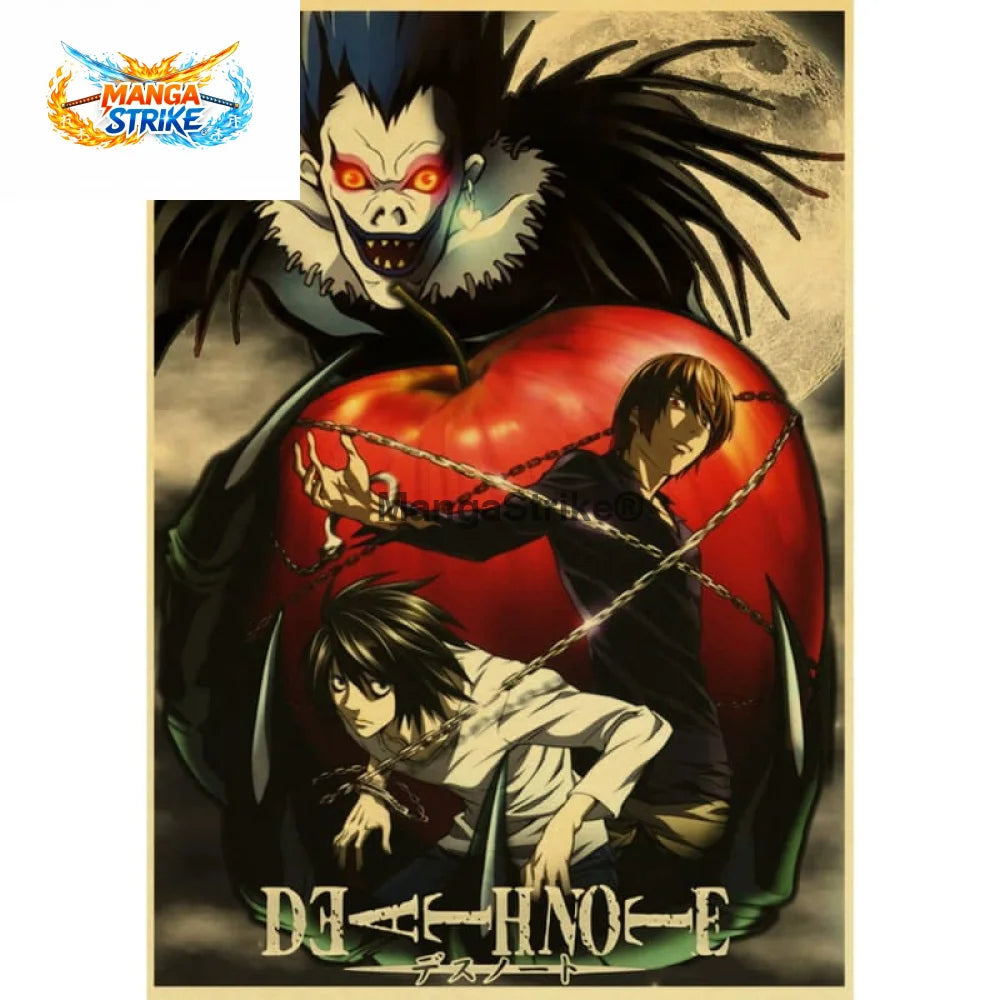Poster Death Note - Kira vs L - Kira vs L