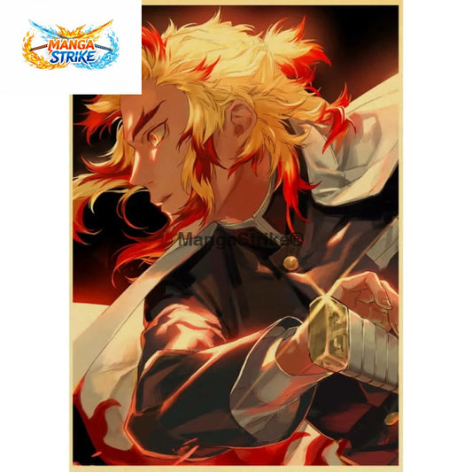 Poster Demon Slayer - Rengoku - Poster Kyojuro Rengoku
