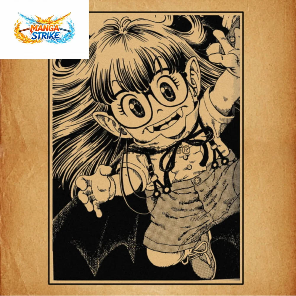 Poster Dragon Ball Z - Aralé Norimaki - Arale