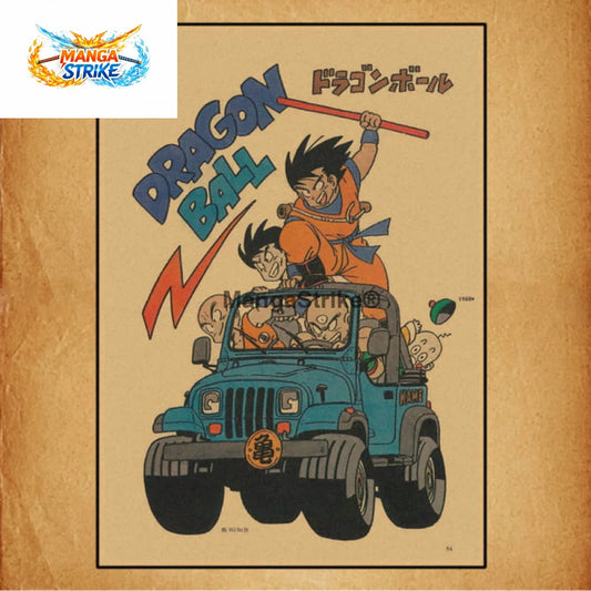 Poster Dragon Ball Z - Z Car - Z Warriors