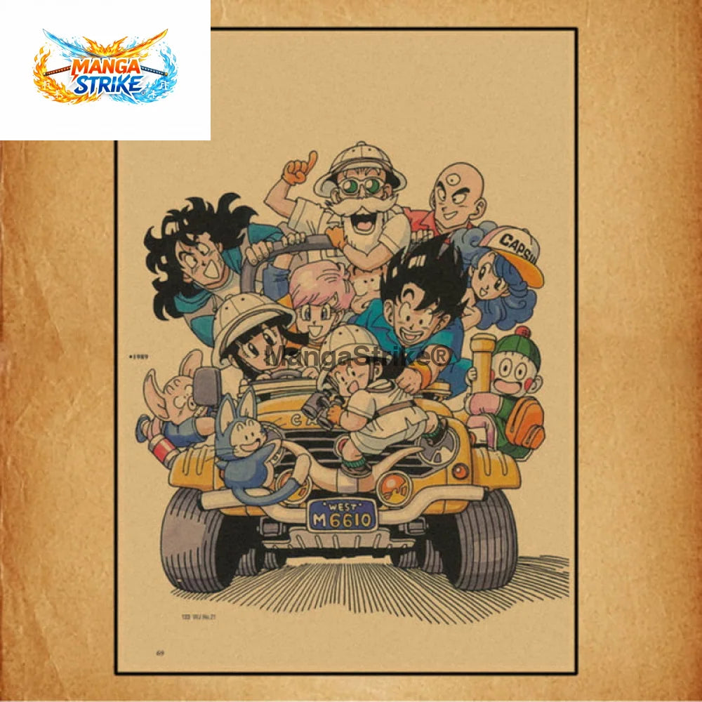 Poster Dragon Ball Z - Family Z - Z Family