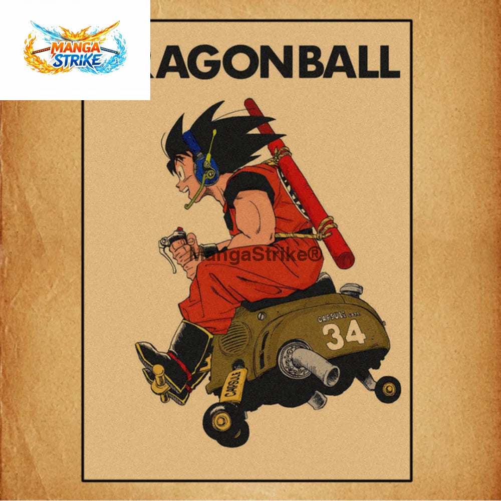 Poster Dragon Ball Z - Goku - Son Goku