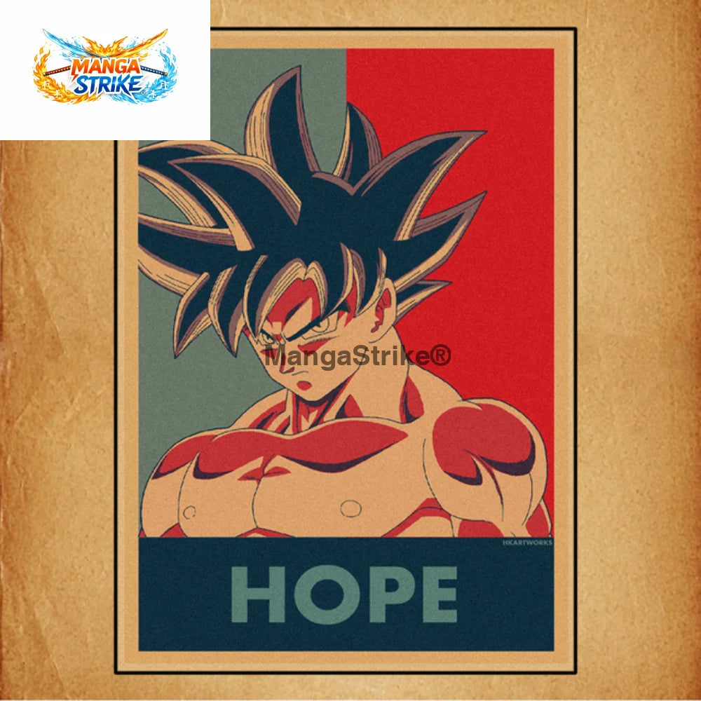 Poster Dragon Ball Z - Goku ’Hope’ - Son Goku