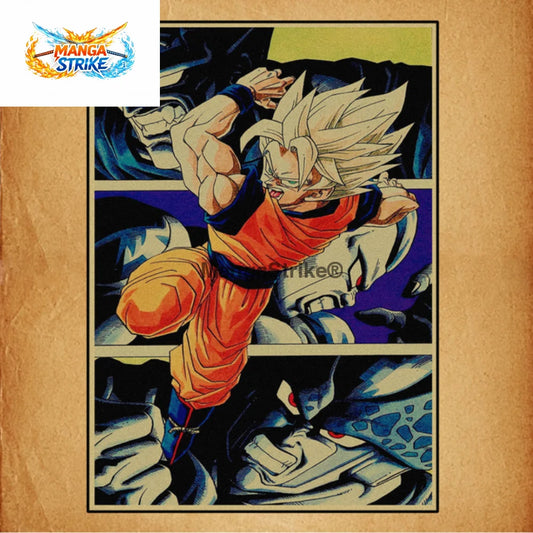Poster Dragon Ball Z - Goku ’Justice’ - Son Goku Vs Evil