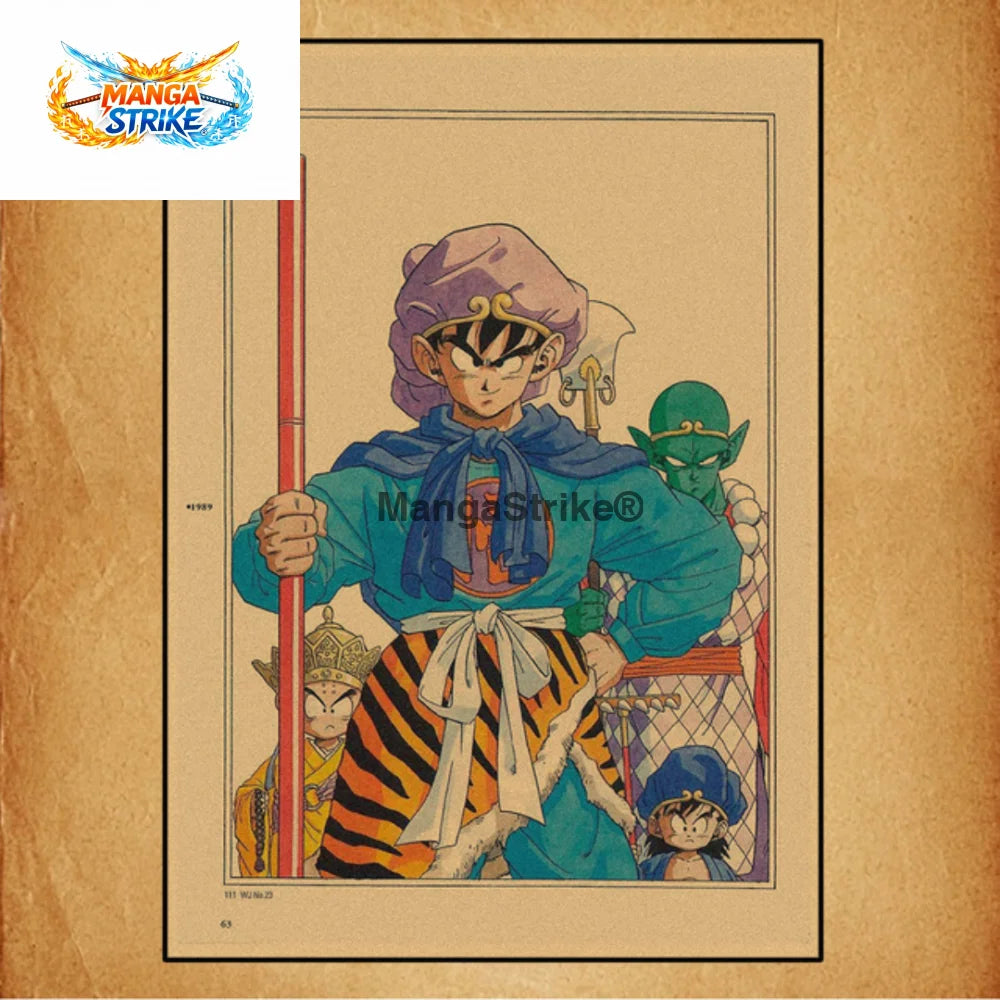 Poster Dragon Ball Z - Goku ’Nyoï Bo’ - Son Goku