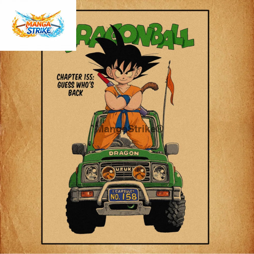 Poster Dragon Ball Z - Goku ’Truck’ - Son Goku ’Truck’
