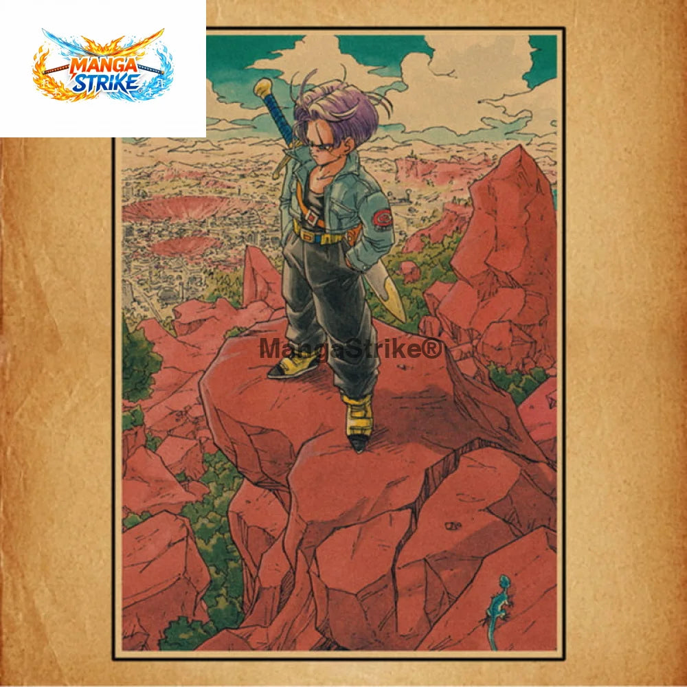 Poster Dragon Ball Z - Trunks
