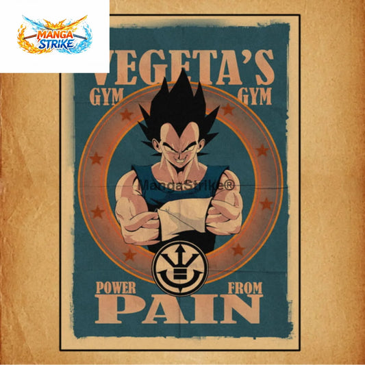 Poster Dragon Ball Z - Vegeta ’Pain’ - Vegeta