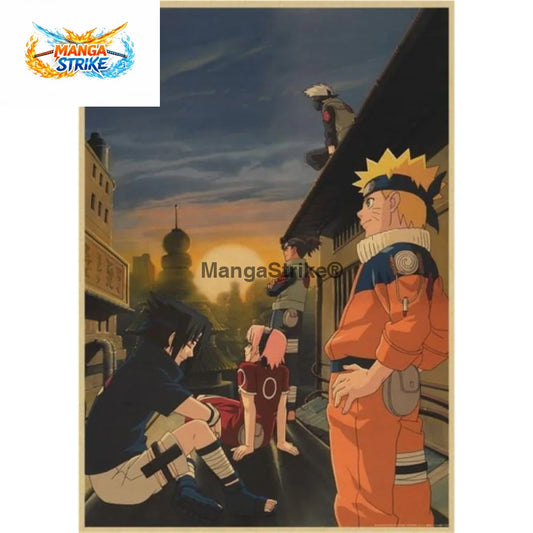 Poster Equipe 7 (Gaïden) Naruto - Poster équipe 7 (Gaïden)