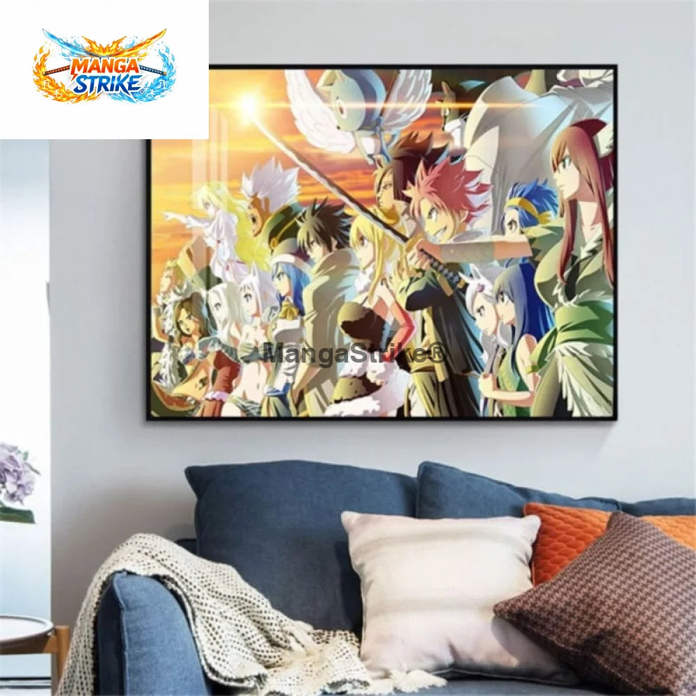 Poster Fairy Tail - Guilde Fairy Tail - Poster 30x45 cm