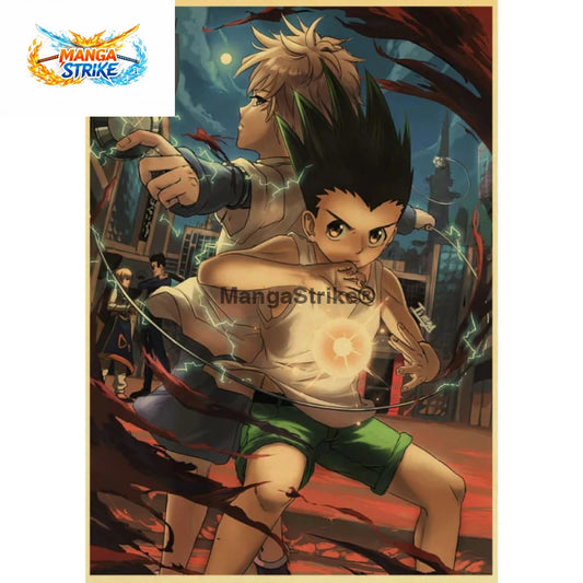 Poster Hunter x Hunter - Gon x Kirua - Gon x Kirua