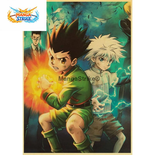 Poster Hunter x Hunter - Kirua x Gon - Kirua x Gon
