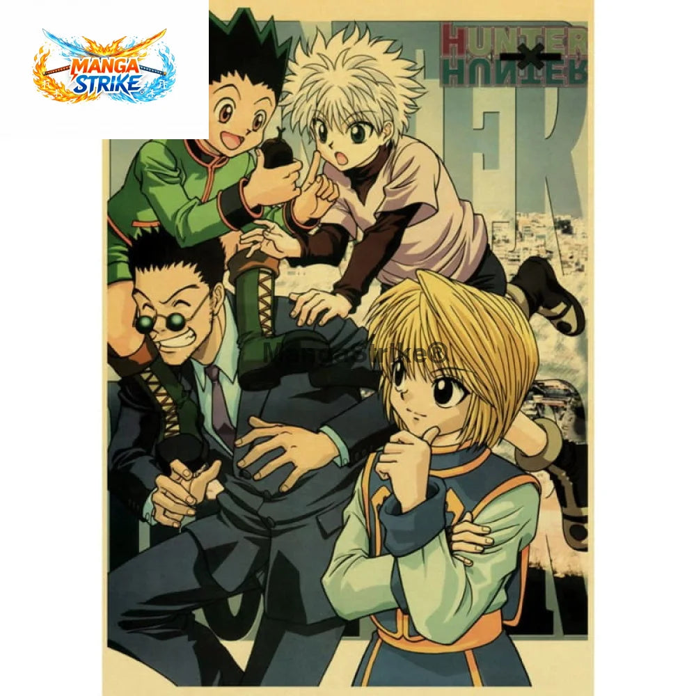 Poster Hunter x Hunter - Personnages principaux - Personnage Principaux