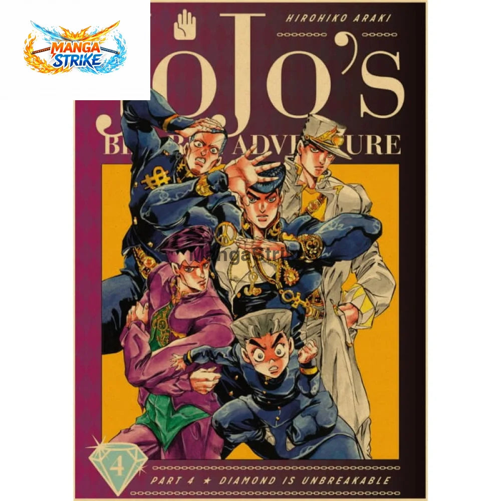 Poster Jojo’s Bizarre Adventure - Diamond is Unbreakable - Diamond is Unbreakable