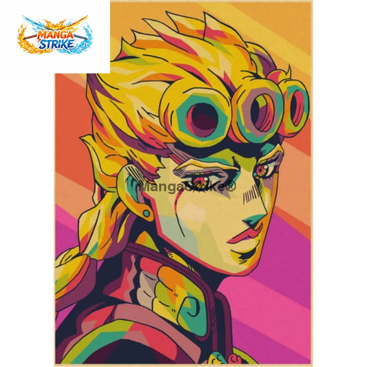 Poster Jojo’s Bizarre Adventure - Giorno Giovanna - Giorno Giovanna