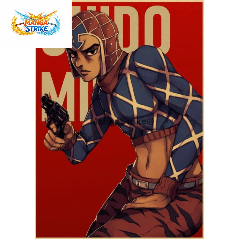 Poster Jojo’s Bizarre Adventure - Guido Mista - Guido Mista