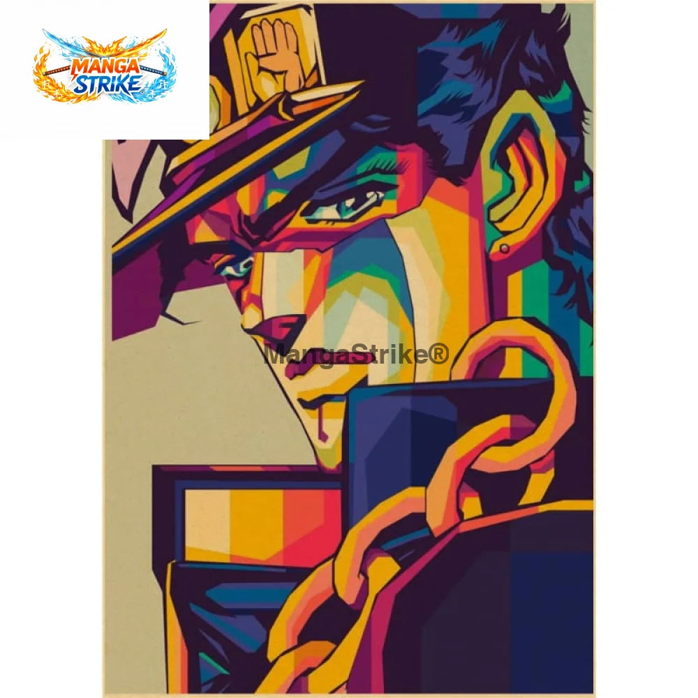 Poster Jojo’s Bizarre Adventure - Jotaro - Jotaro Kujo