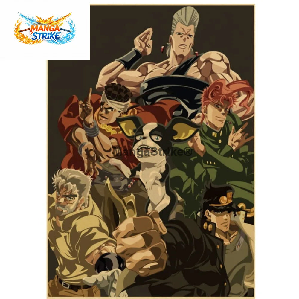 Poster Jojo’s Bizarre Adventure - Stardust Crusaders - Stardust Crusaders