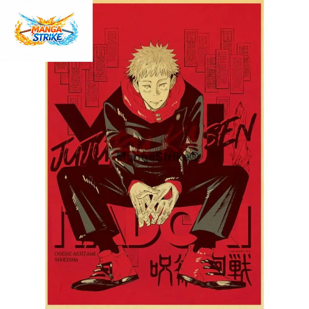 Poster Jujutsu Kaisen - Itadori Yuji - Itadori Yuji