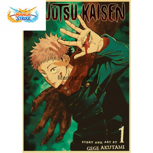 Poster Jujutsu Kaisen - Yuji Itadori - Itadori Yuji