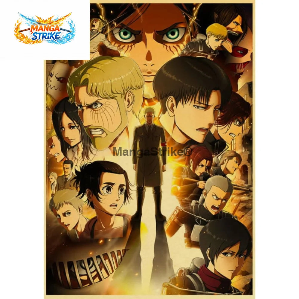 Poster L’Attaque des Titans - La Bataille de Revelio - Mahr Vs Eldia