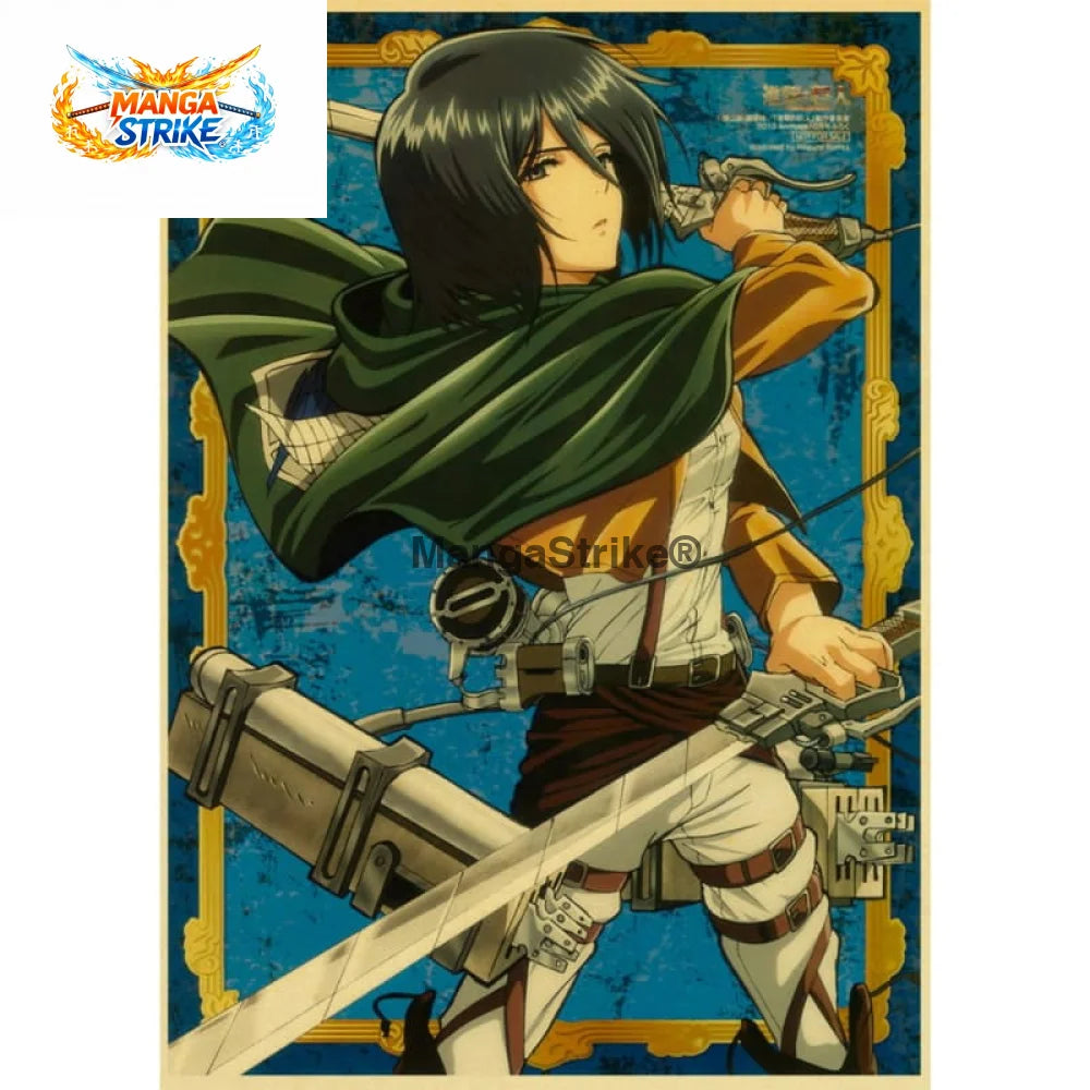 Poster L’Attaque des Titans - Mikasa Ackerman - Mikasa Ackerman