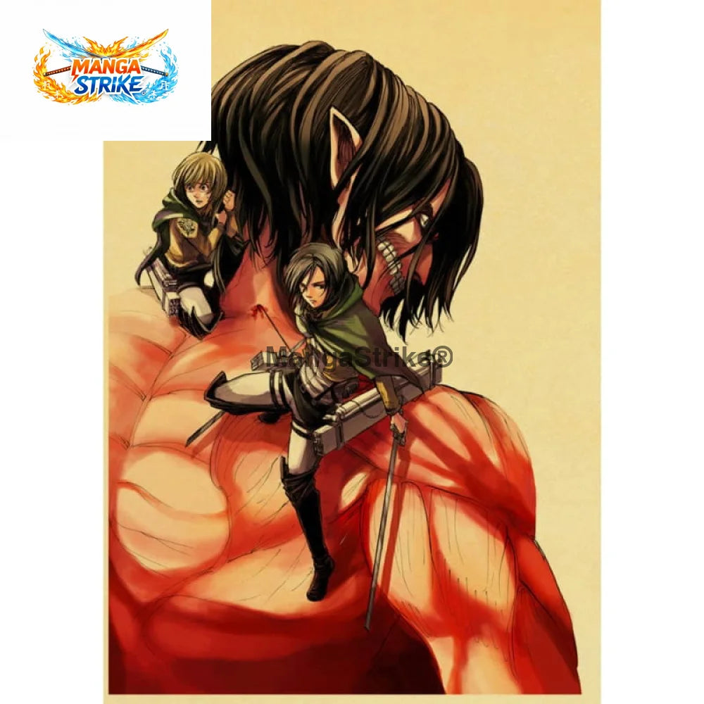 Poster L’Attaque des Titans - Team Shiganshina - Team Shiganshina