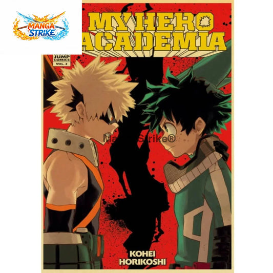 Poster My Hero Academia - Izuku Vs Bakugo - Izuku Vs Bakugo
