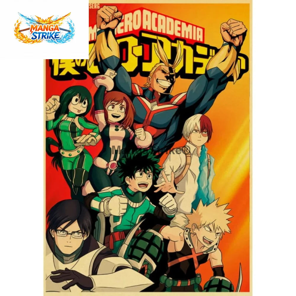 Poster My Hero Academia - Nouvelle Génération - Nouvelle Génération de Héros