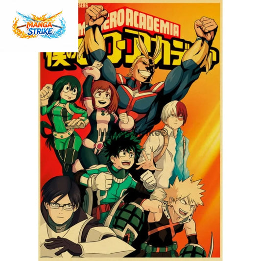 Poster My Hero Academia - Nouvelle Génération - Nouvelle Génération de Héros