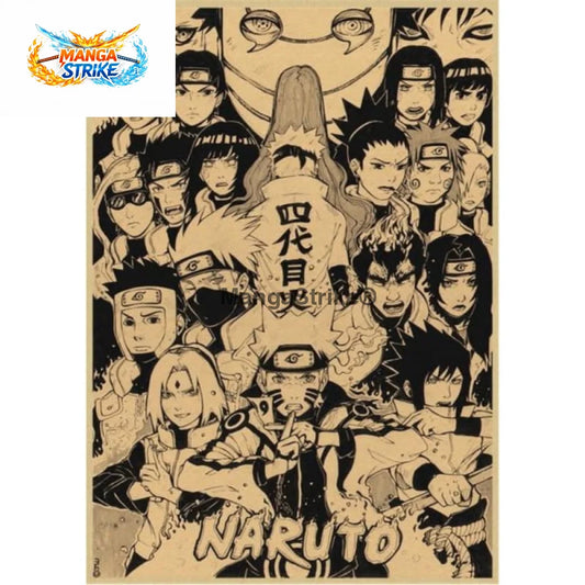 Poster Naruto - 4ième Grande Guerre Ninja - Poster 4ième Grande Guerre Ninja