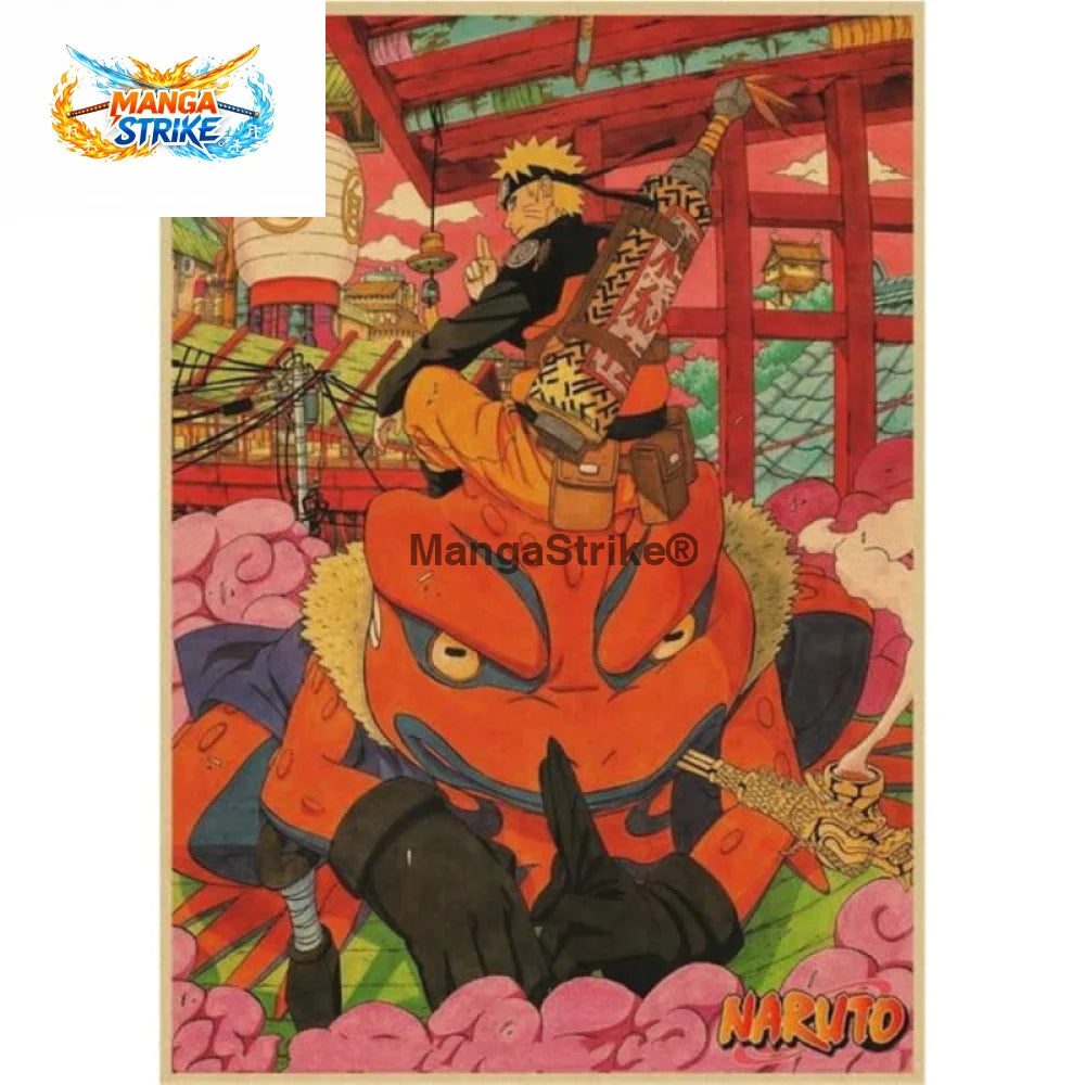 Poster Naruto - Naruto L’Ermite des Crapauds - Poster Naruto ermite des crapauds