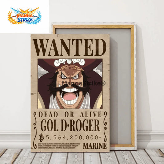 Poster One Piece - Wanted Gol D. Roger - Gol D.Roger - bijoux