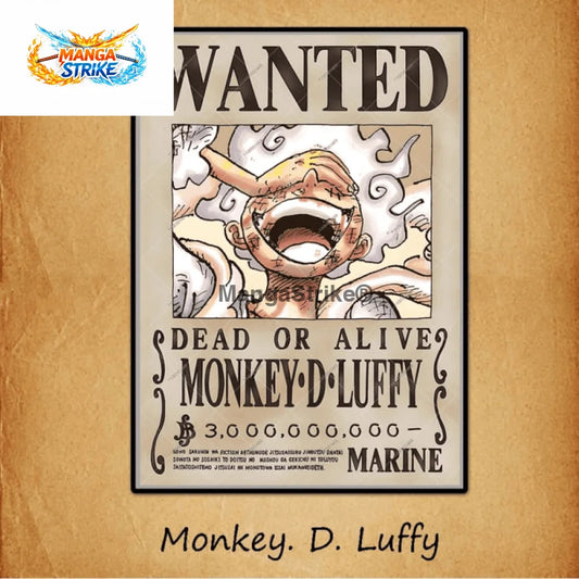 Poster One Piece - Wanted Luffy ’Yonko’ - Poster Wanted Luffy Yonko - bijoux